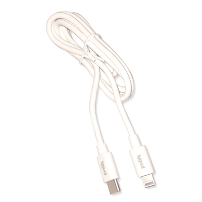 Iggual Cable Usb Clightning 100 Cm Blanco Q30 3a